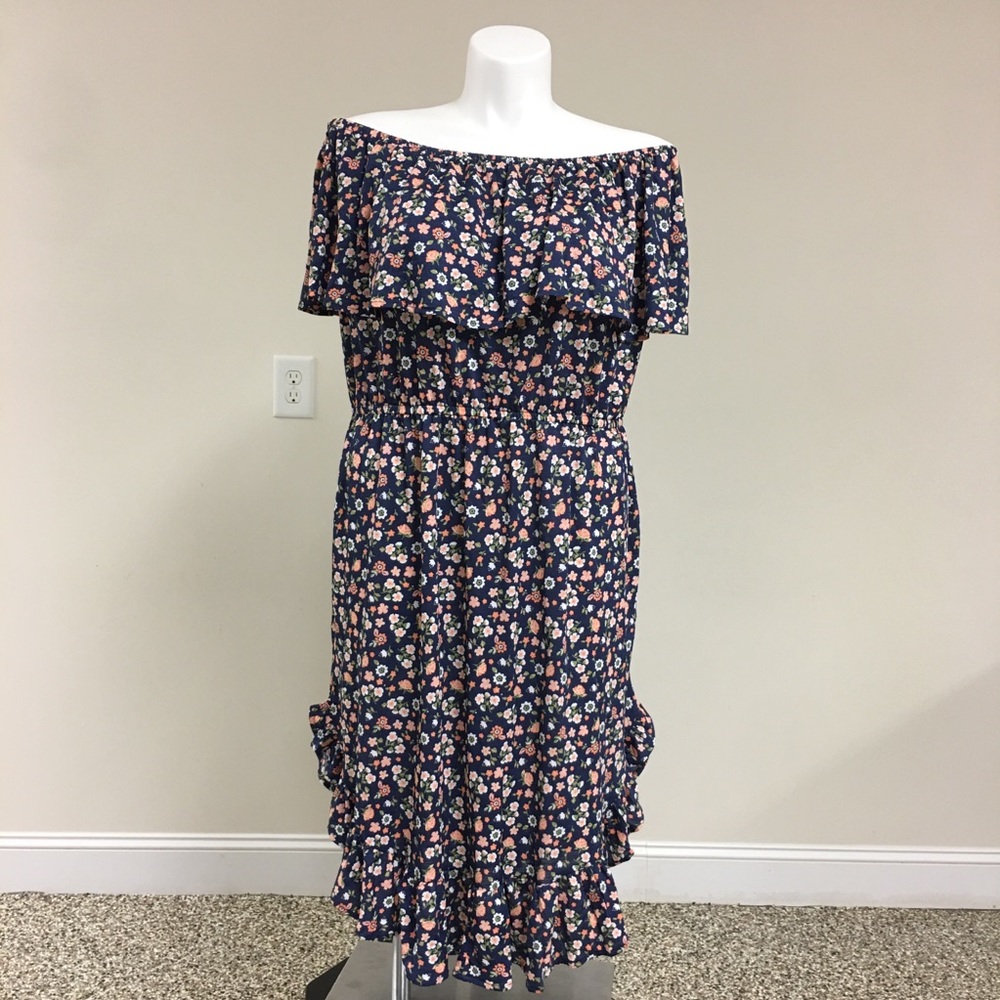 Full Circle Trends Off the Shoulder Dress